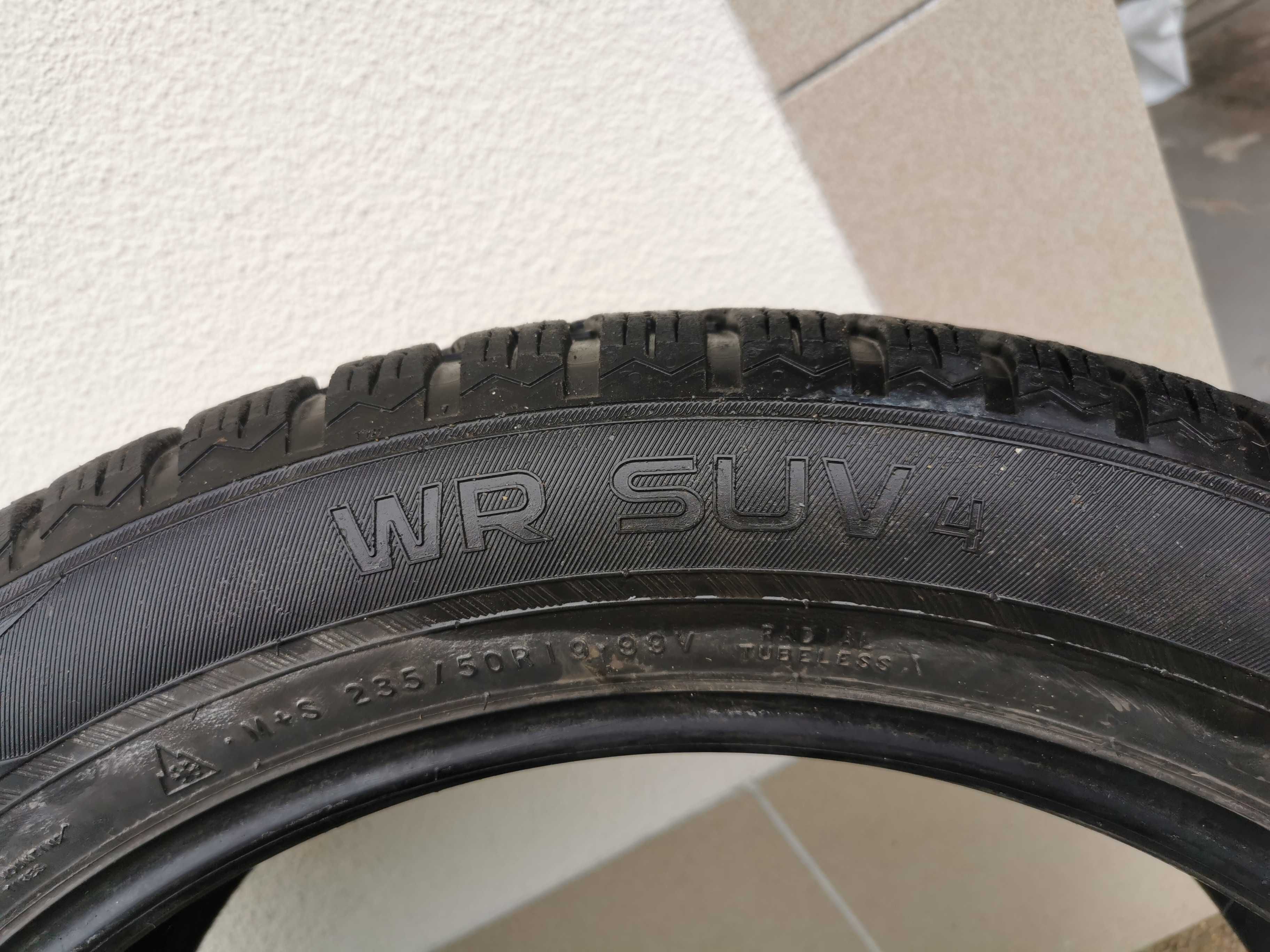 OPONY ZIMOWE nokian 4 sztuki 235/50/19 W Bardzo Dobrym Stanie Polecam!