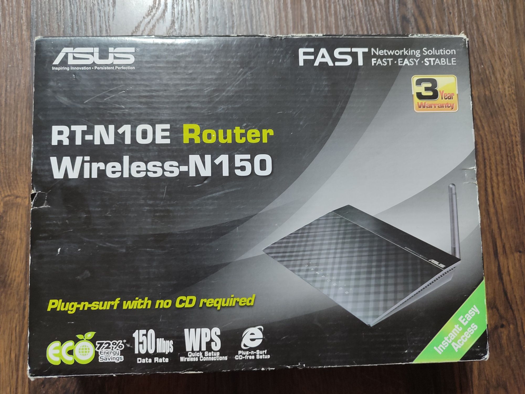 WiFi роутер Asus RT-N10E Router Wireless N-150