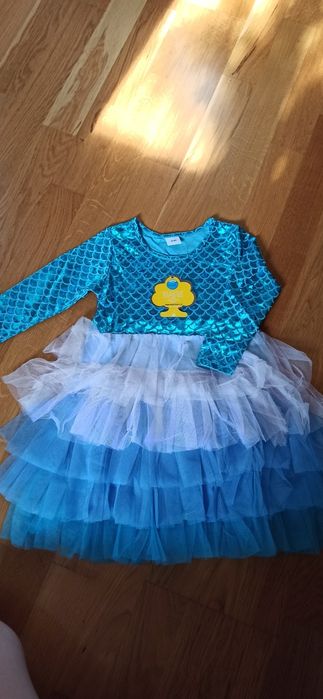 Nowa sukienka syrenka dla dziewczynki