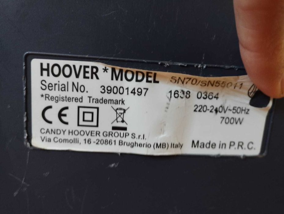 Aspirador de pó Hoover Sensory