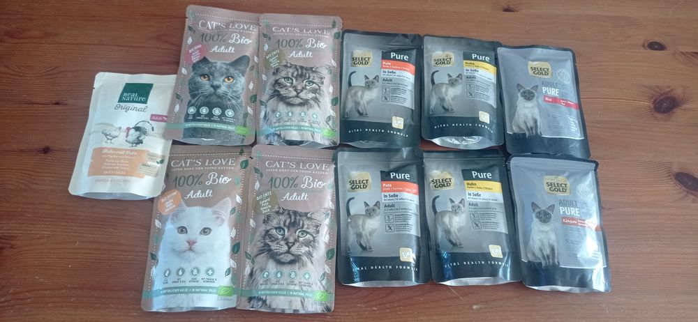 Select gold Real Nature Lucky lou mix saszetki dla kota