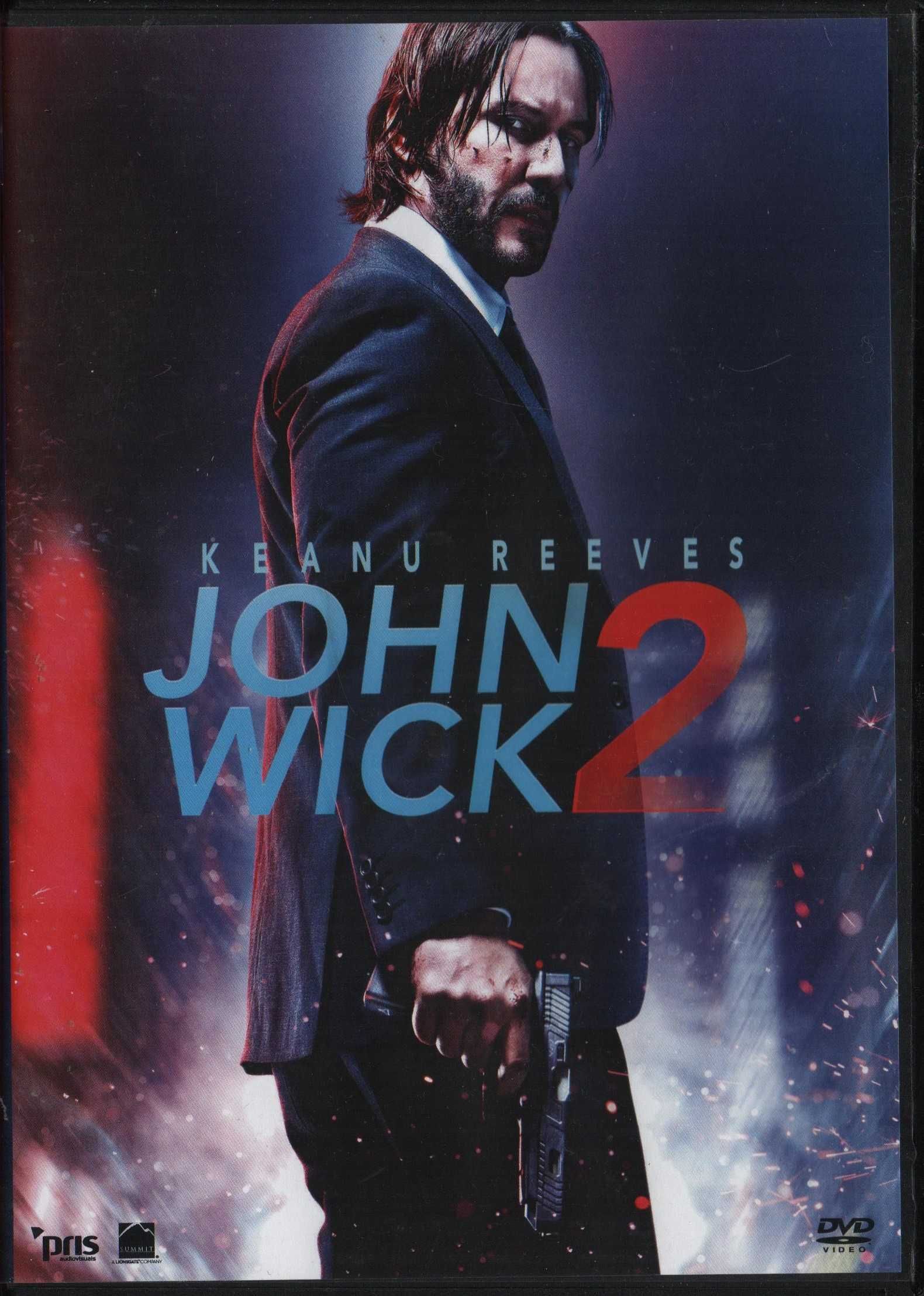 Dvd John Wick 2 - acção - Keanu Reeves/ Laurence Fishburne