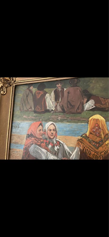 Stary obraz Ludwika Stasiaka ,,Chochołowskie panny’’