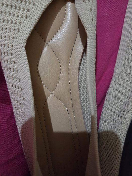 Тапочки, туфлі, макасіни тканеві 38, 39 лодочки