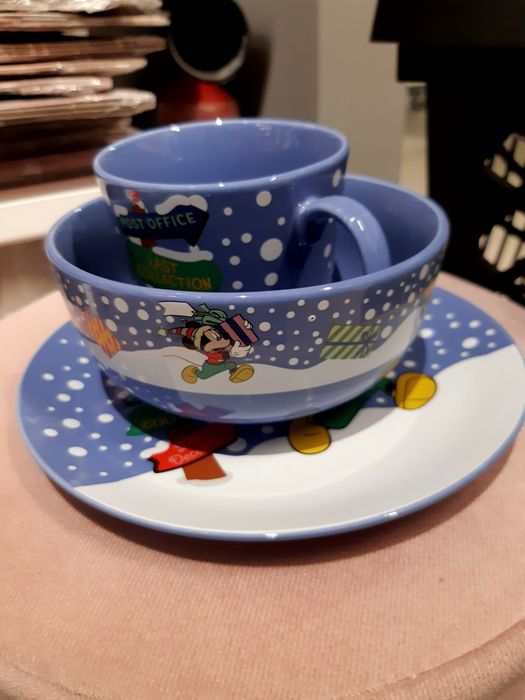 Набір дитячого посуду Mickey Mouse Disney  кераміка!