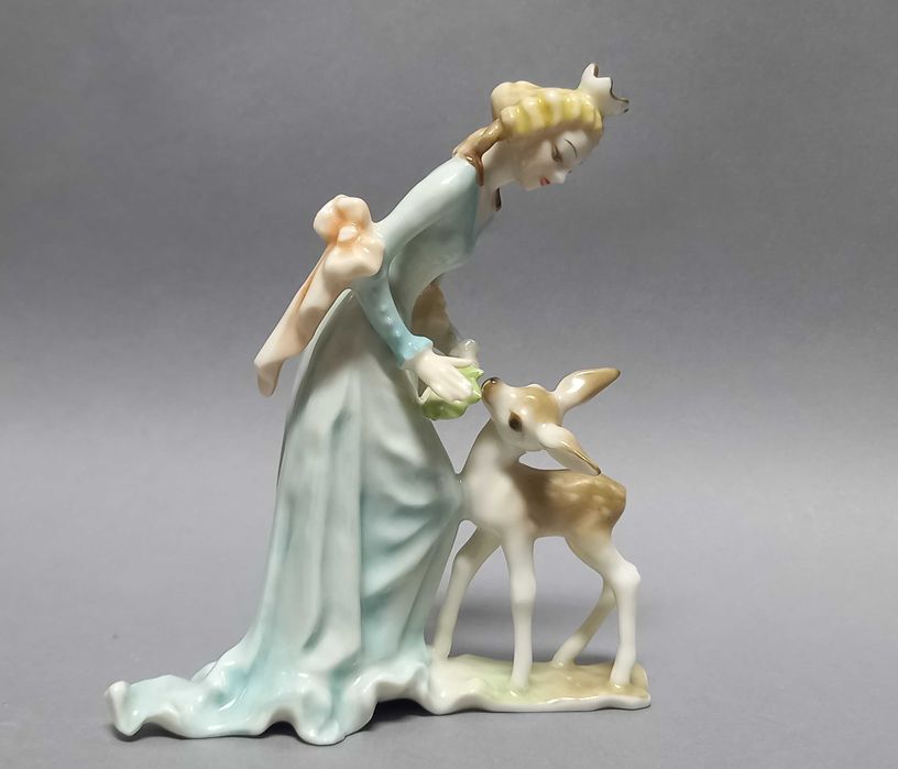 Królewna, figurka Hutschenreuther proj. K.Tutter