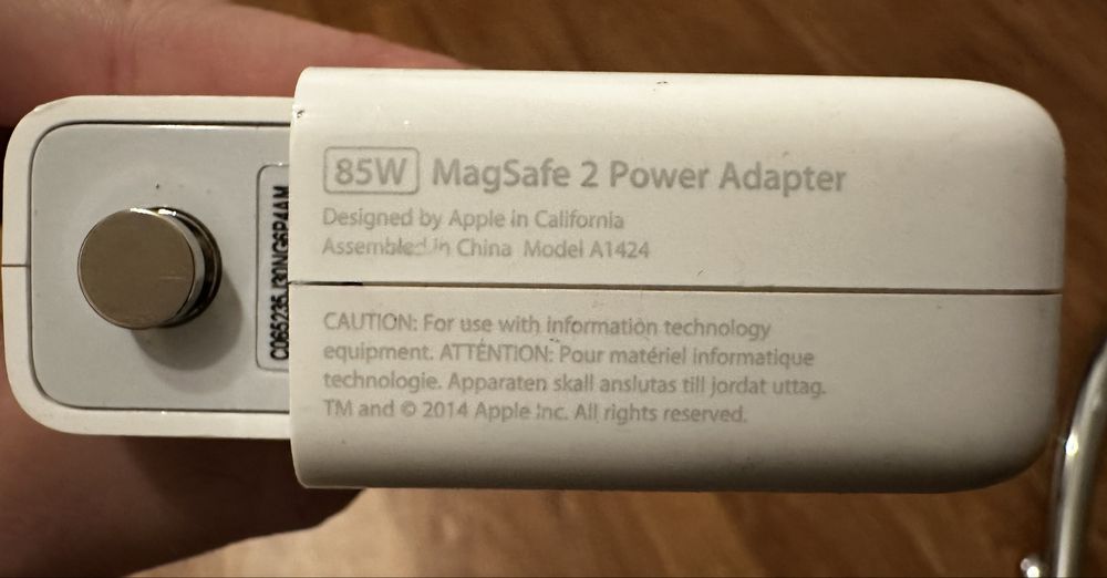 Зарядний пристрій Magsafe 2 45w, 85w (a1436, a1424) — найкраща ціна