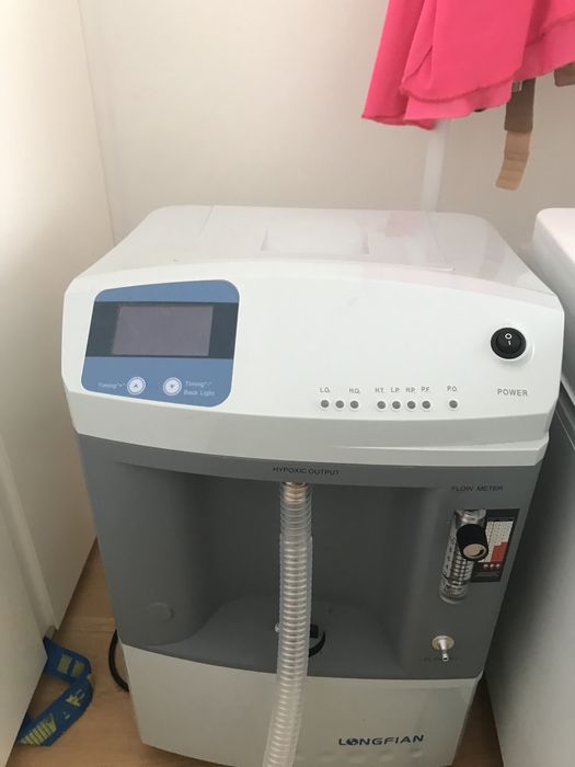 Gerador de altitude com máscara, saco e todos os acessórios de treino