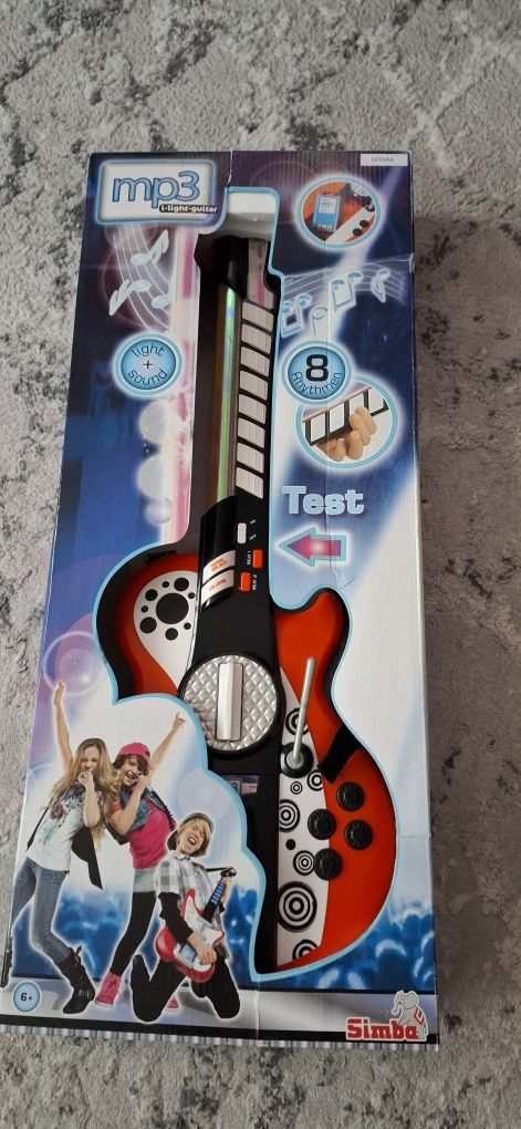 Gitara elektryczna zabawkowa