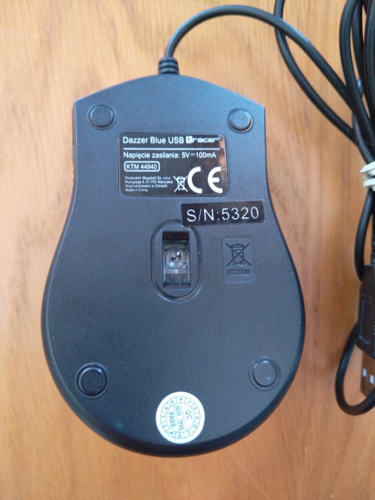 Myszka optyczna przewodowa Tracer