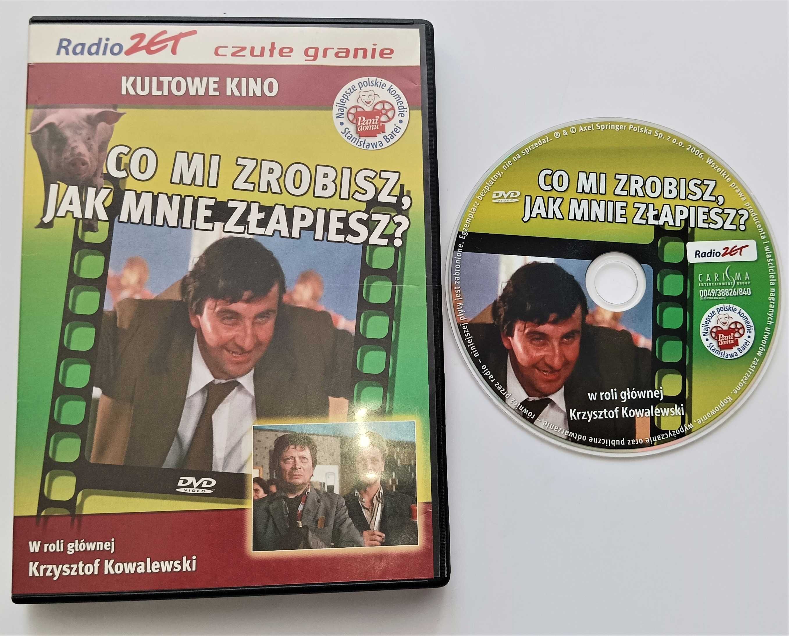 Co mi zrobisz jak mnie złapiesz Bareja film płyta DVD