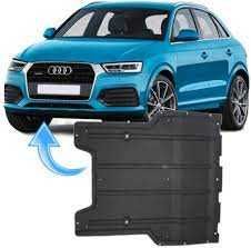 Защита двигателя днища бампера Ауди ку3 Audi q3 захист авди засчита