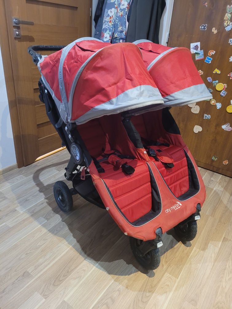 Wózek bliźniaczy rok po roku Baby Jogger Citi Mini GT double GRATISy