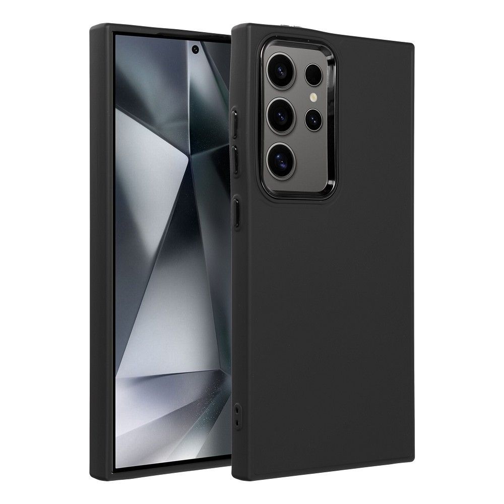 Futerał FRAME do SAMSUNG S24 Ultra czarny szkło hartowane