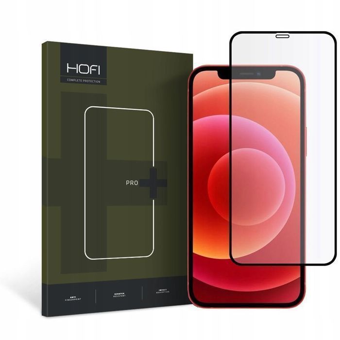 Szkło Hartowane Hofi Full Pro+ do iPhone 12 Mini - Ochrona 9H