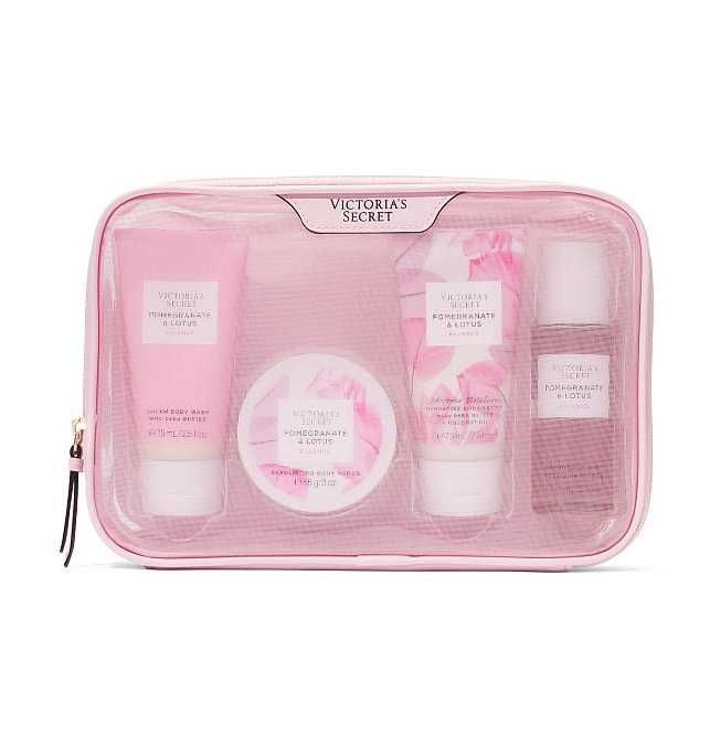Набір Victoria's Secret Pomegranate & Lotus косметичка Вікторія Сікрет