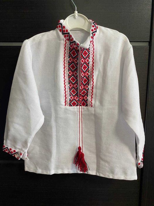 Вышиванка льон на 3 года