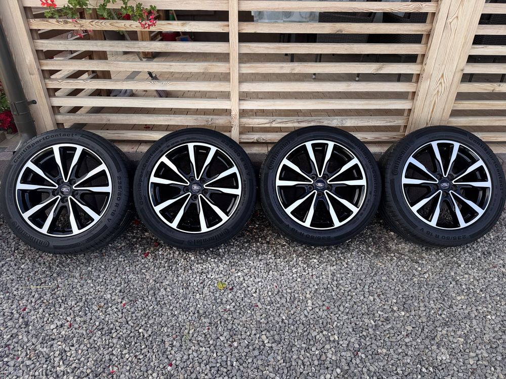 Felgi Koła 18 5x108 Oryginał Ford Kuga Opony Continental