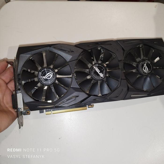 Karta graficzna Asus Radeon RX580 8GB ROS-STRIX-RX580
