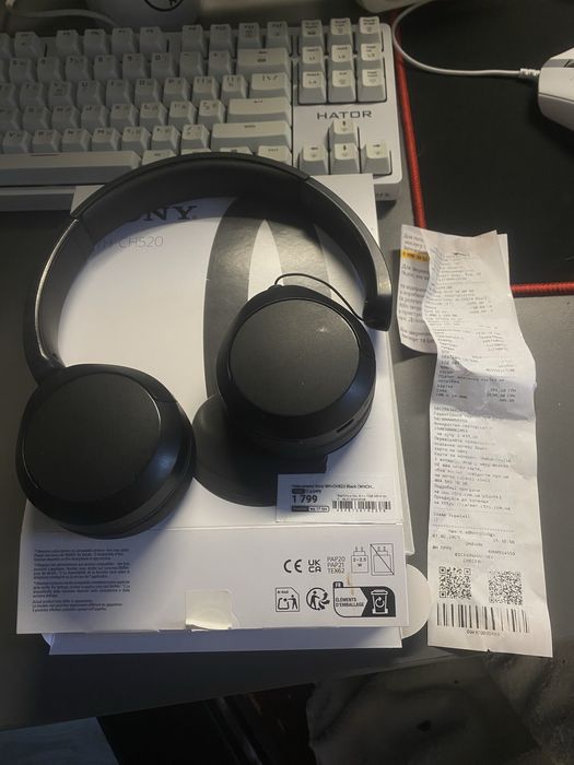 навушники sony wh520 з дефектом