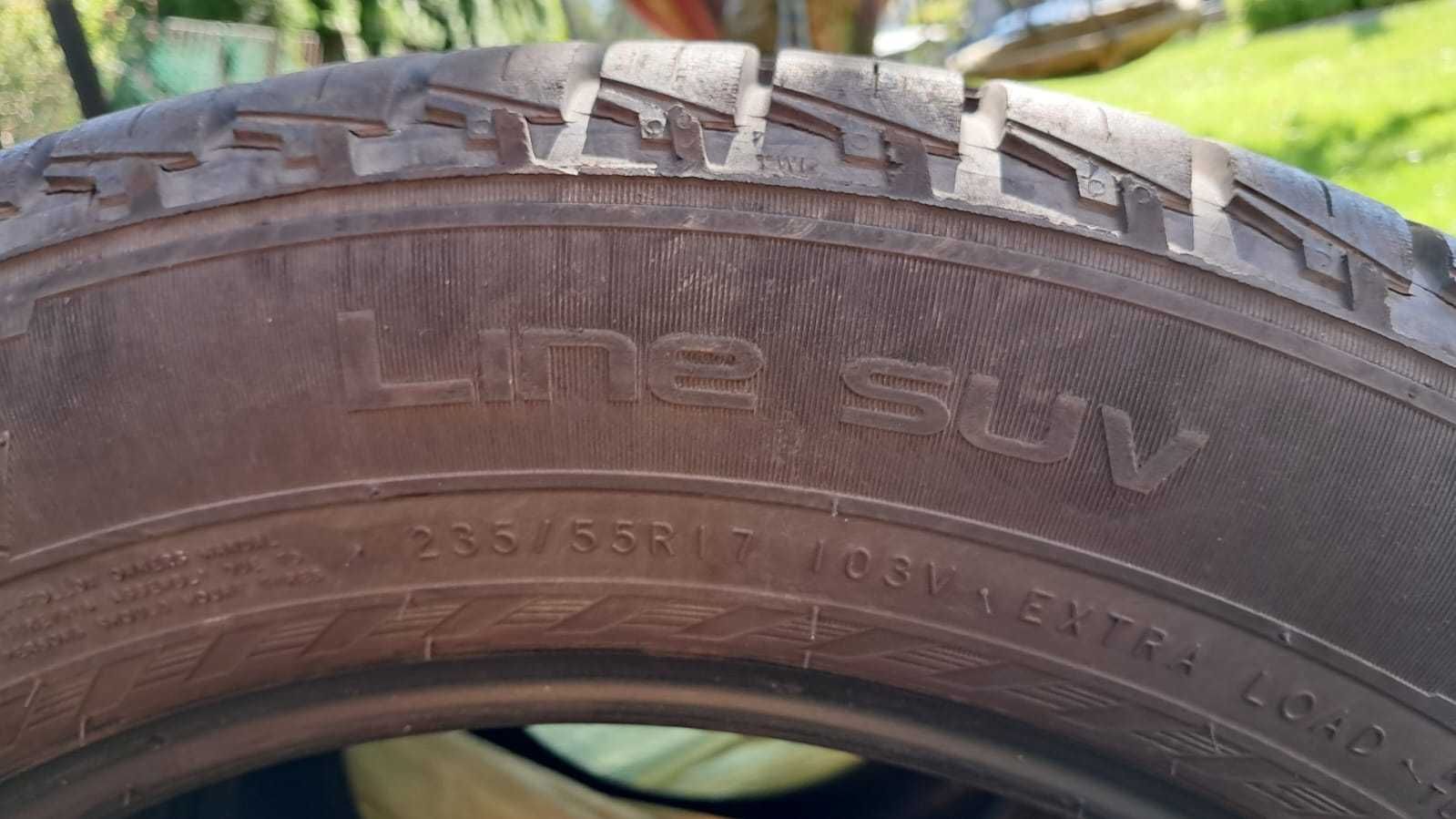 235/55 R17 Nokian Line SUV 2018 4 szt. 5 mm i 6 mm