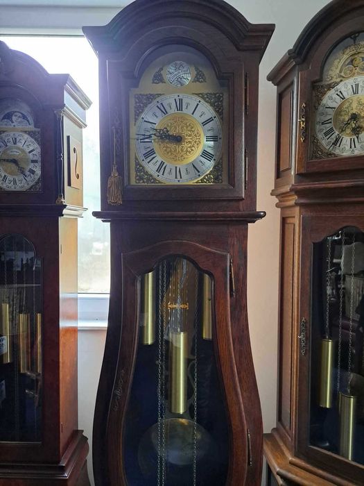 zegar stojący tempus fugit kwadransowy