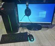 Zestaw gamingowy komputer monitor i5 11400f 1660 super