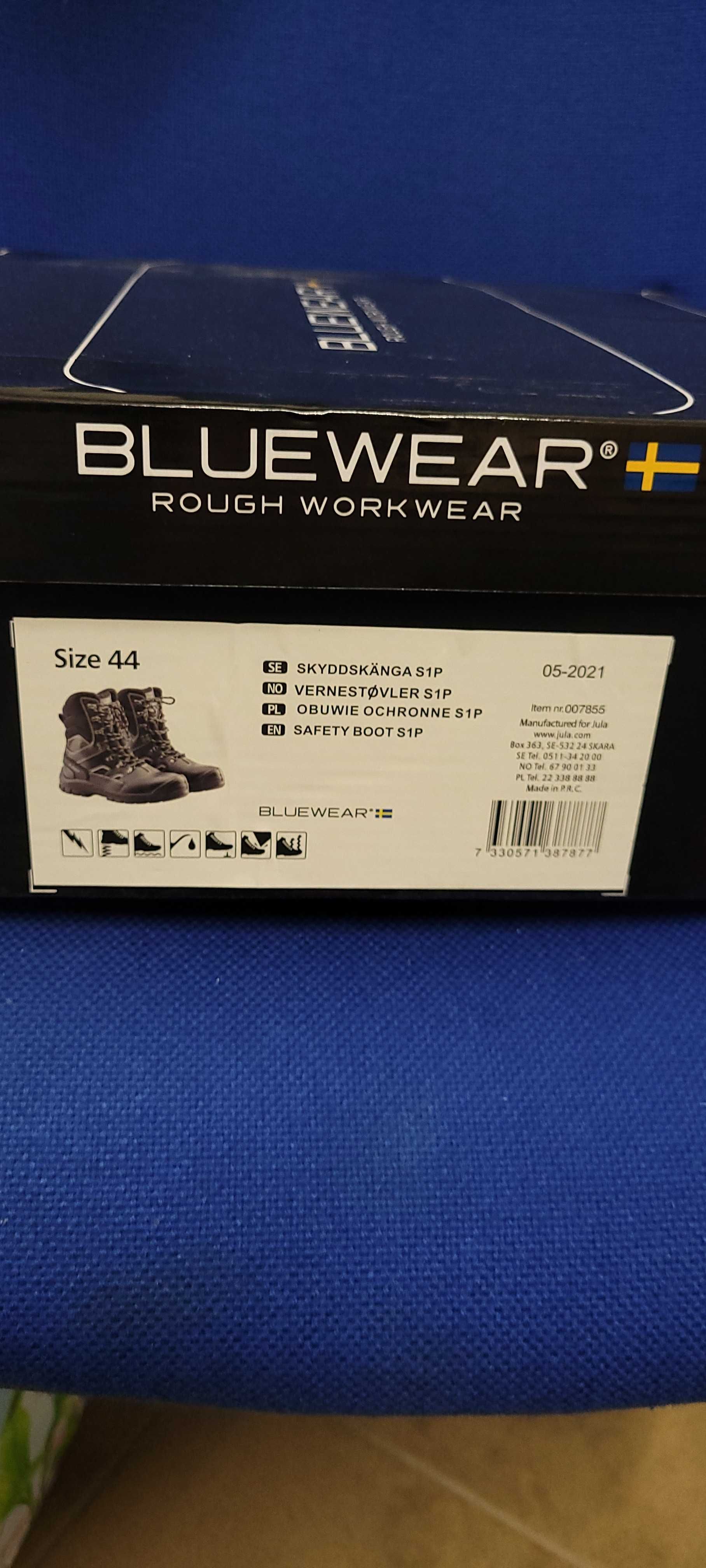 Buty robocze Bluewear Jula 44 wysokie