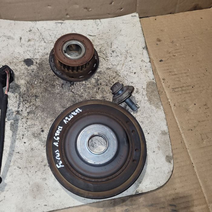 Koło pasowe wału korbowego czujnik ford focus mk2 LIFT c-max 1.6TDCI