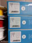 Filamenty do drukarek 3d PLA 1,75mm żółty czerwony biały Fiberlogy 2kg