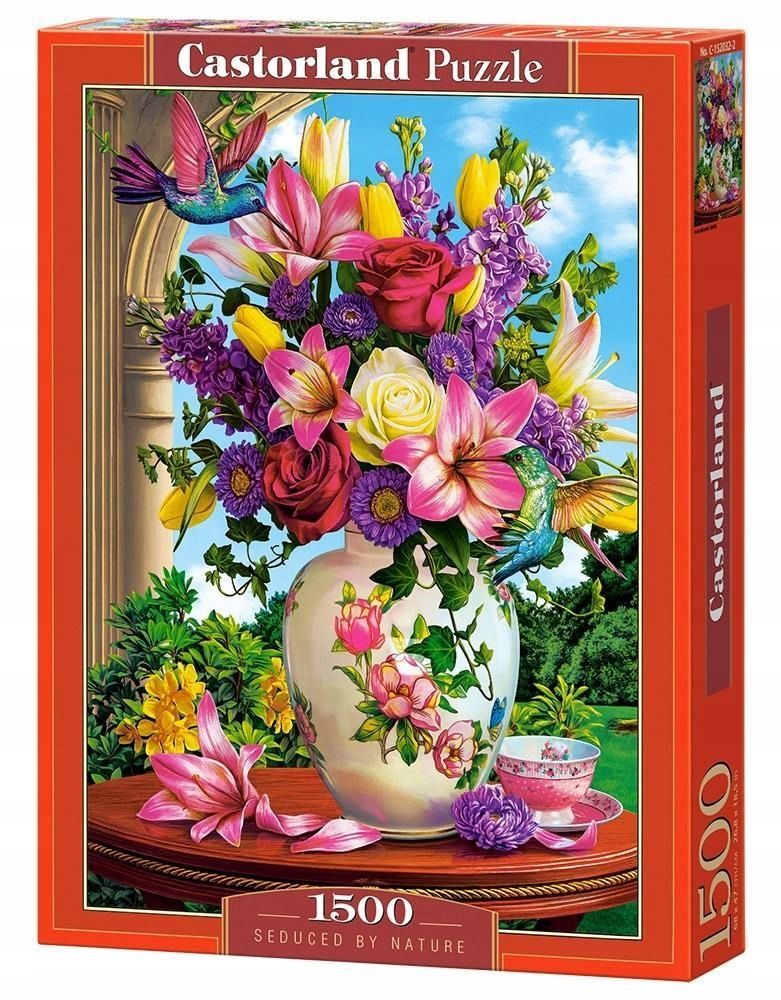 Puzzle 1500 Seduced By Nature Castor, Castorland