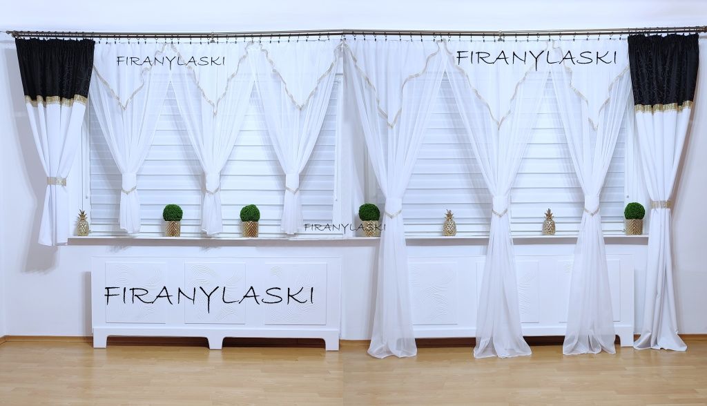 Firana 400x250 firany balkonowe do salonu pokoju