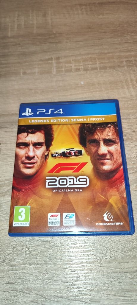 Gra F1 2019 Legends Edition Alan Prost i Ayrton Senna na PS4 wersja PL