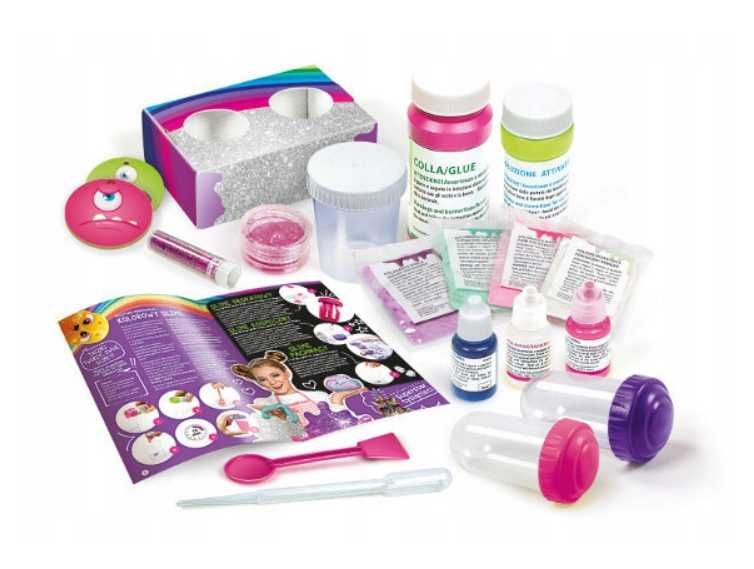Super Kolorowe Slime Laboratorium Clementoni Nowa Zafoliowana