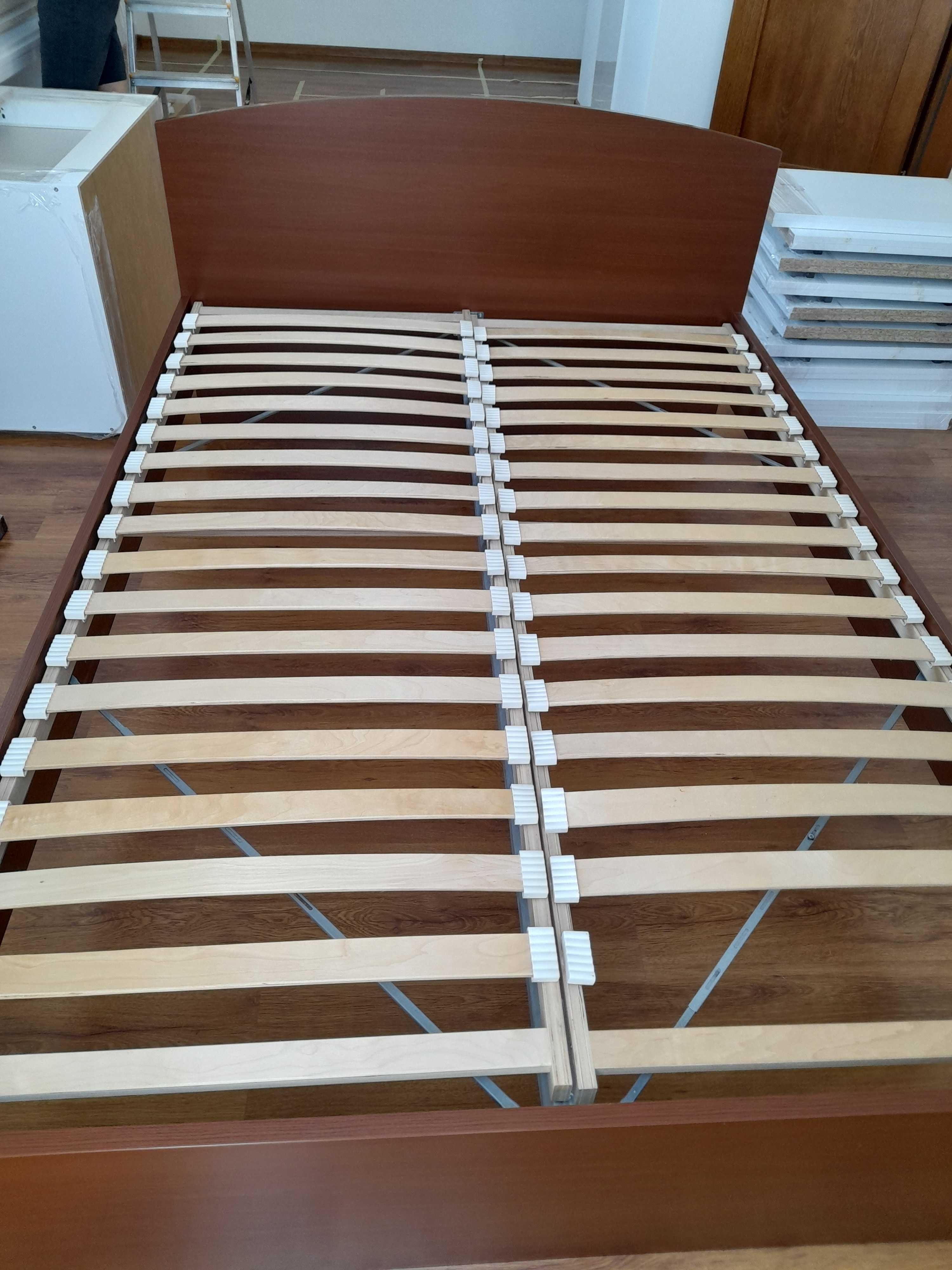 Rama łóżka łóżko Ikea Ramberg ze stelażem 140x200