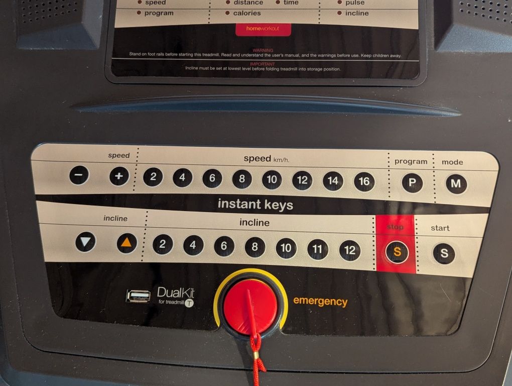 Passadeira de correr BH IMPULSE DUAL II