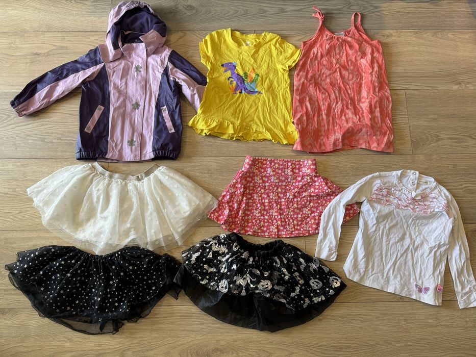 Paka ubranek rozmiar 104 zestaw ciuszków paczka ubrań