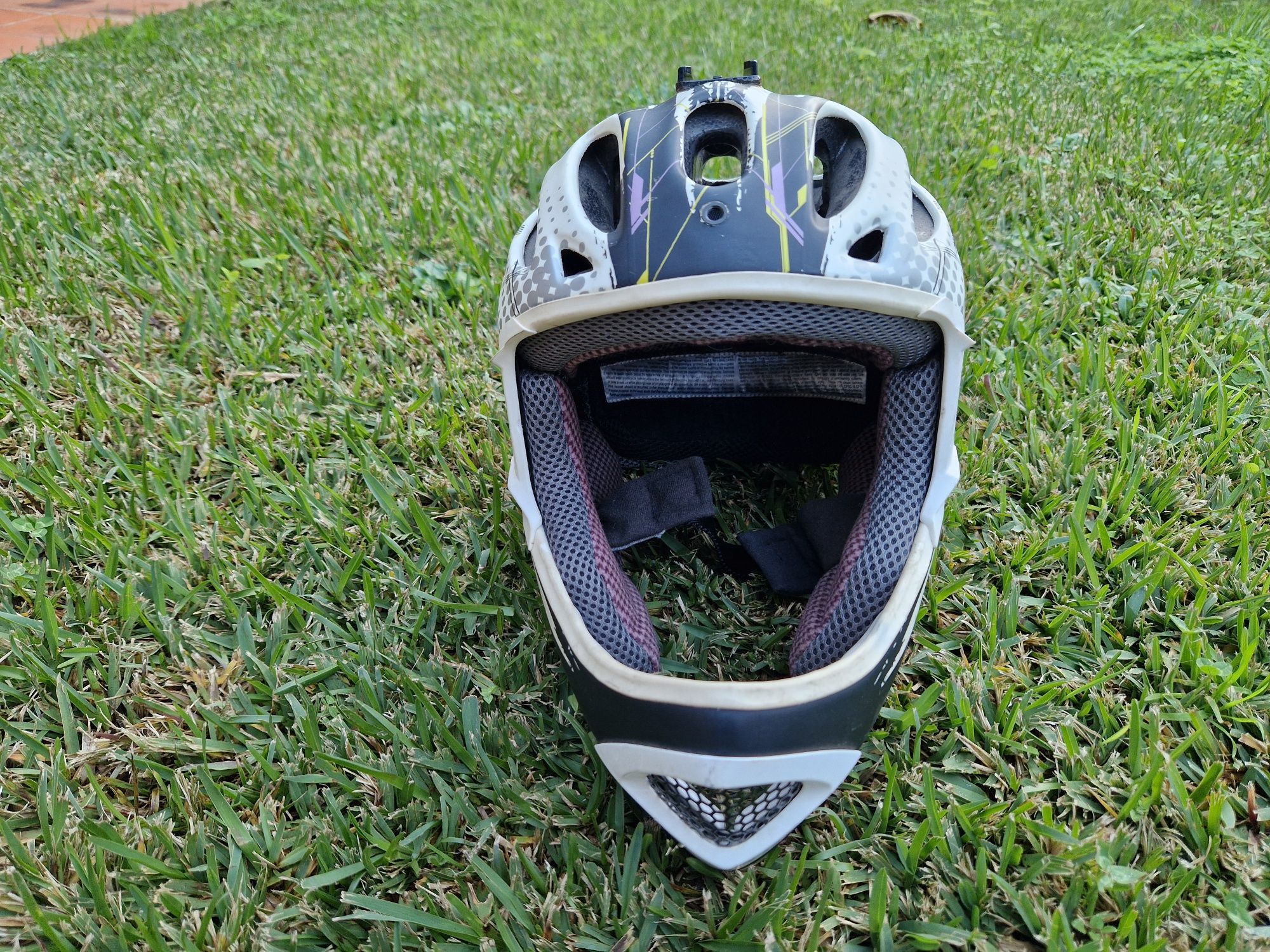 Capacete integral downhill btt XS