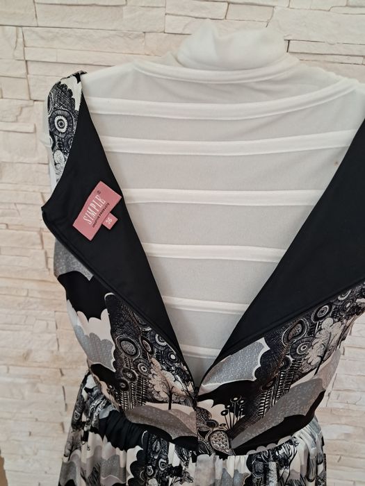 Elegancka koktajlowa sukienka