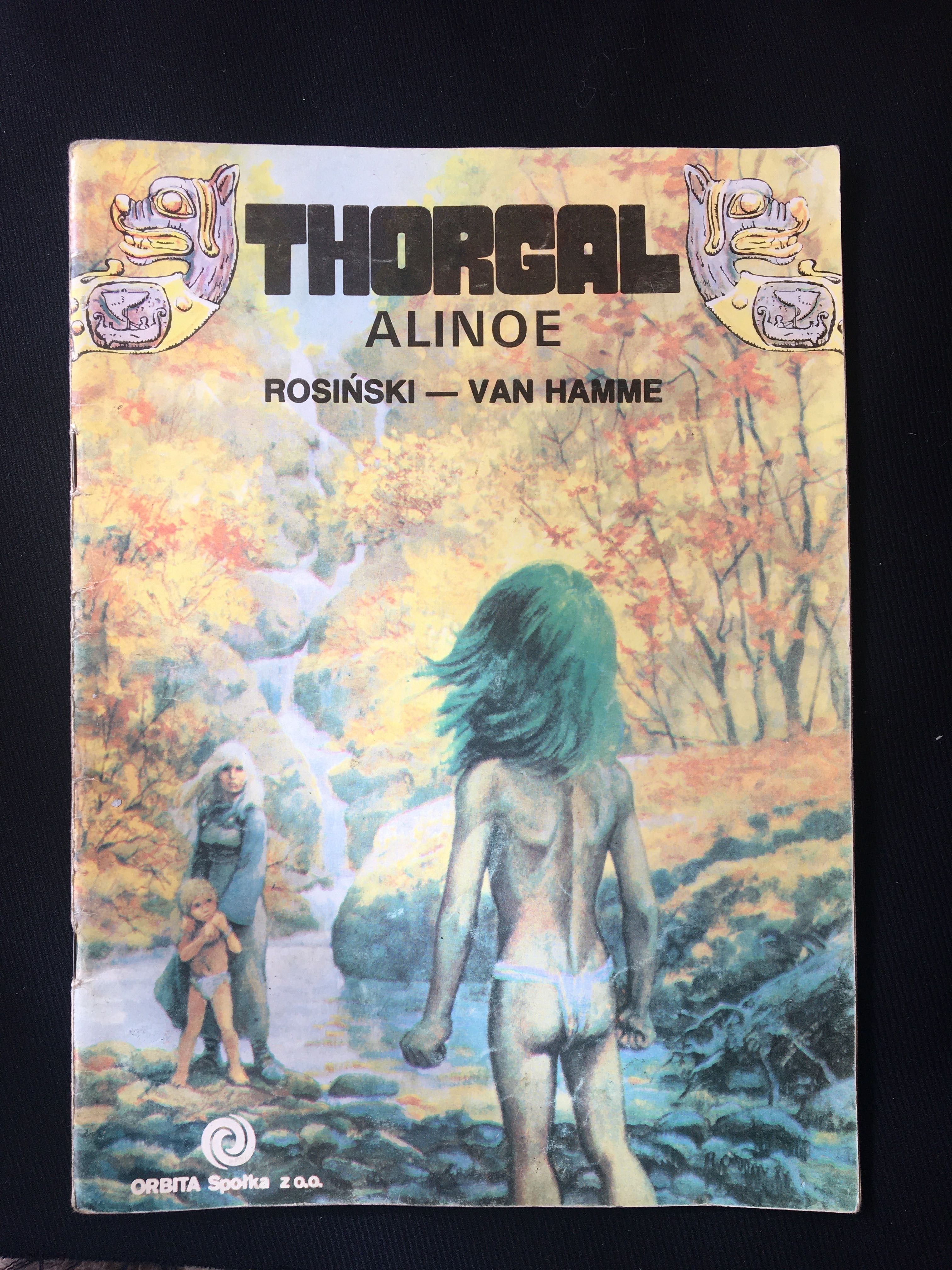 Thorgal Alinoe, Rosiński-Van Hamme,1989, wyd 1