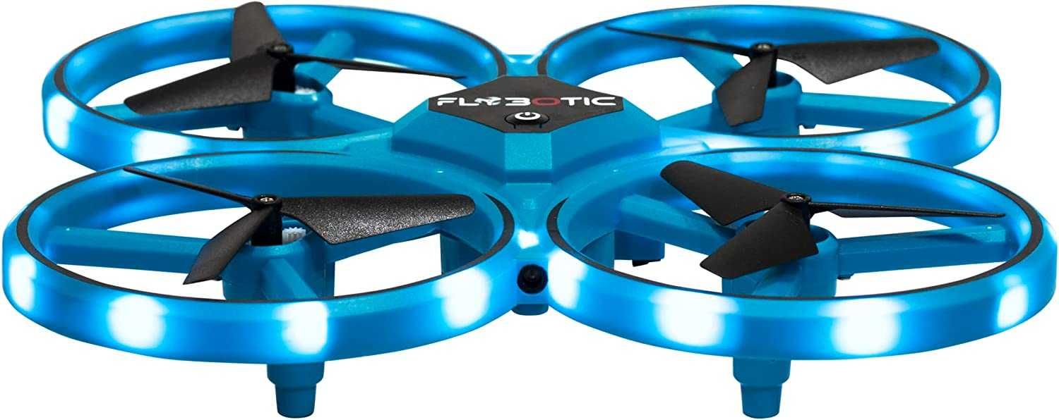 Flybotic świecący dron 360 4 śmigłowy Powystawowy