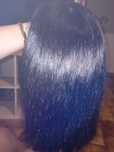 Lace estilo peruca cabelo humano