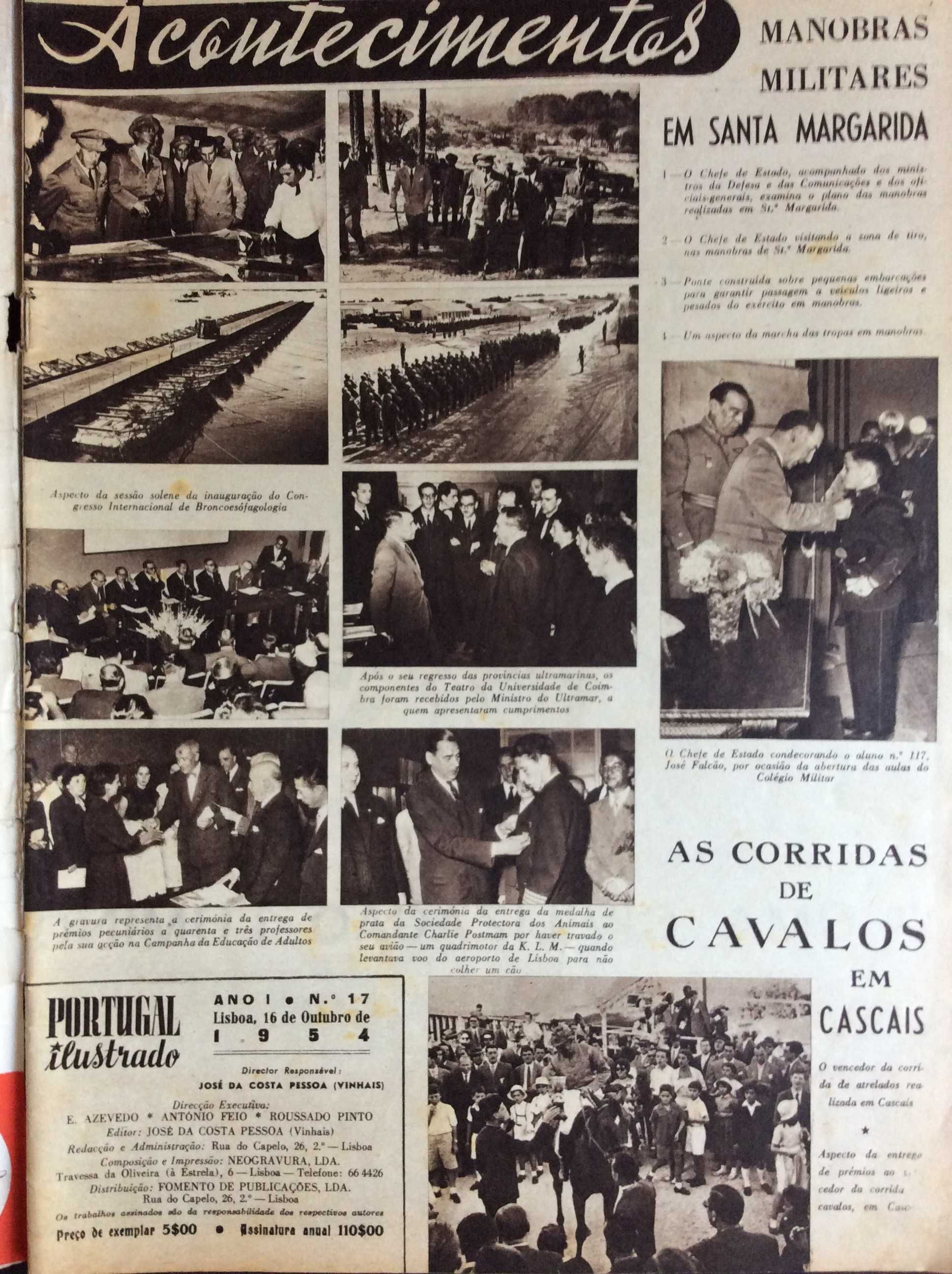 Portugal ilustrado, ( atualidades, documentários, etc.), 1954