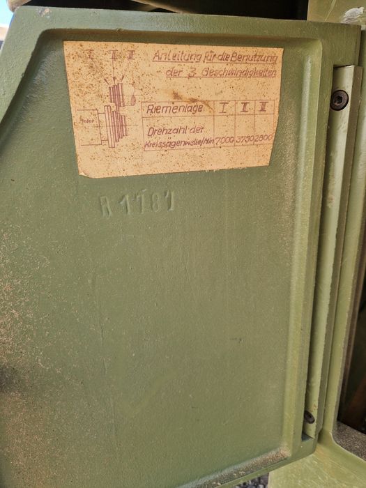 Piła stołowa formatowa krajzega wózek boczny martin altendorf bauerle