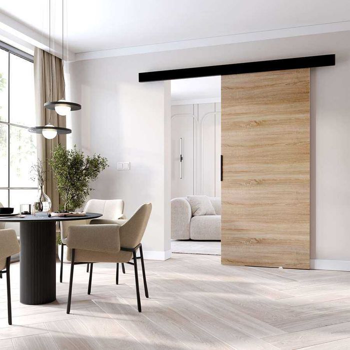 Drzwi naścienne pokojowe MATI MIX A96cm 5 kolorów