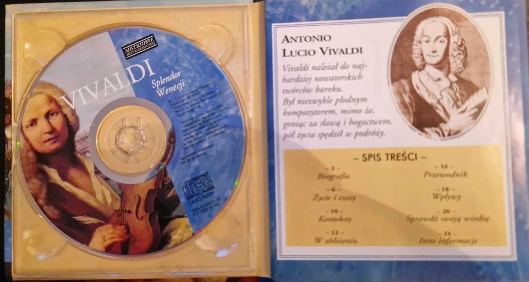 Vivaldi splendor Wenecji - Mistrzowie Muzyki Klasycznej CD