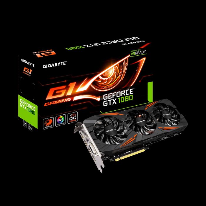 Placa Grafica Nvidia GeForce GTX 1080 Gigabyte G1 Gaming 8Gb GDDR5