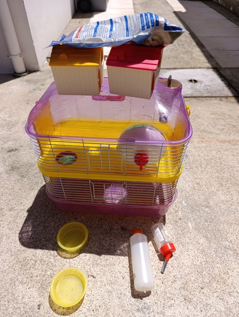 Gaiola para hamster