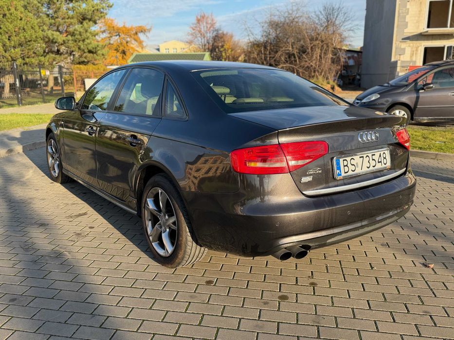 Audi A4 B8 2.0 TDI Sedan Stan bardzo dobry Manual Czarny