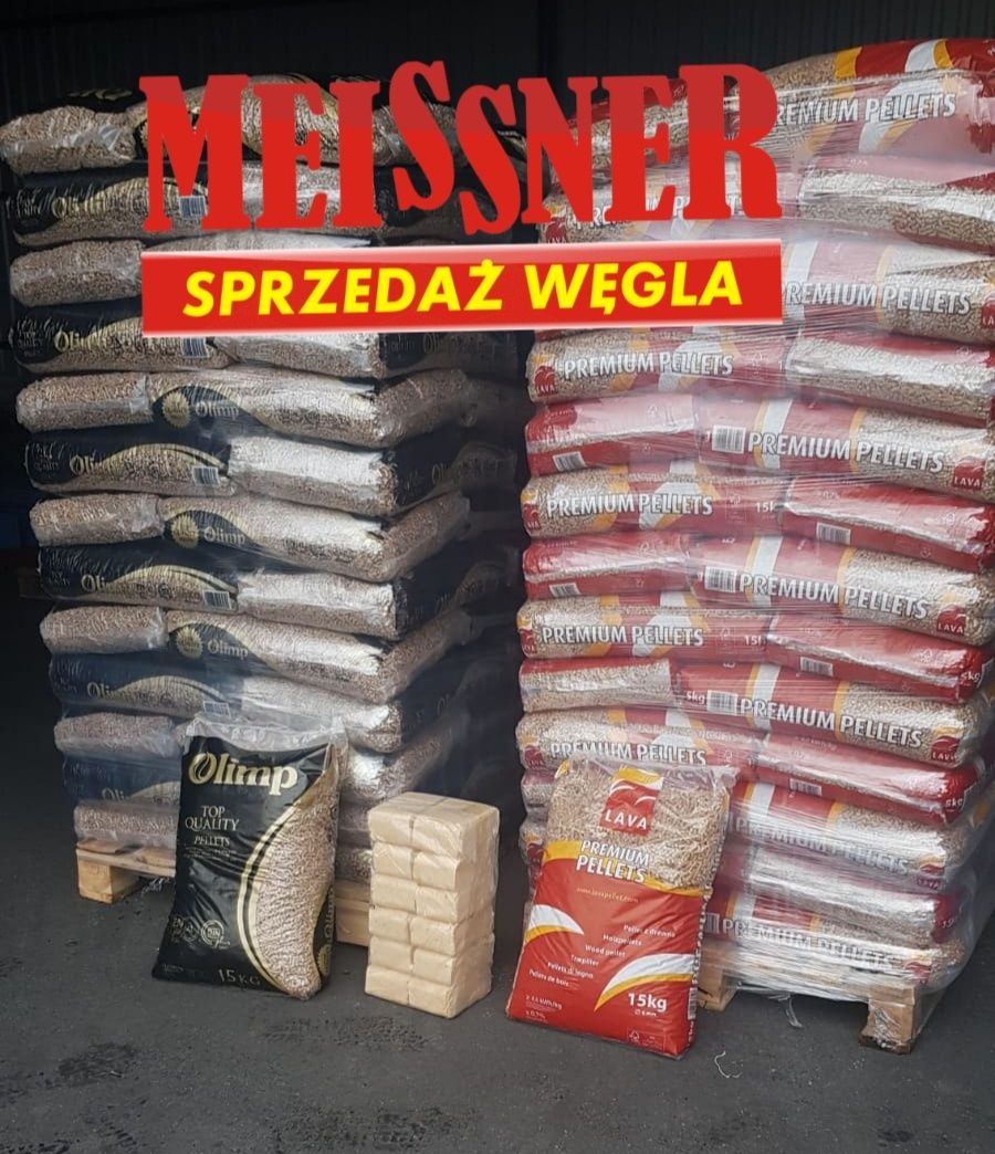 Pelet  Lava. Meissner sprzedaż węgla.